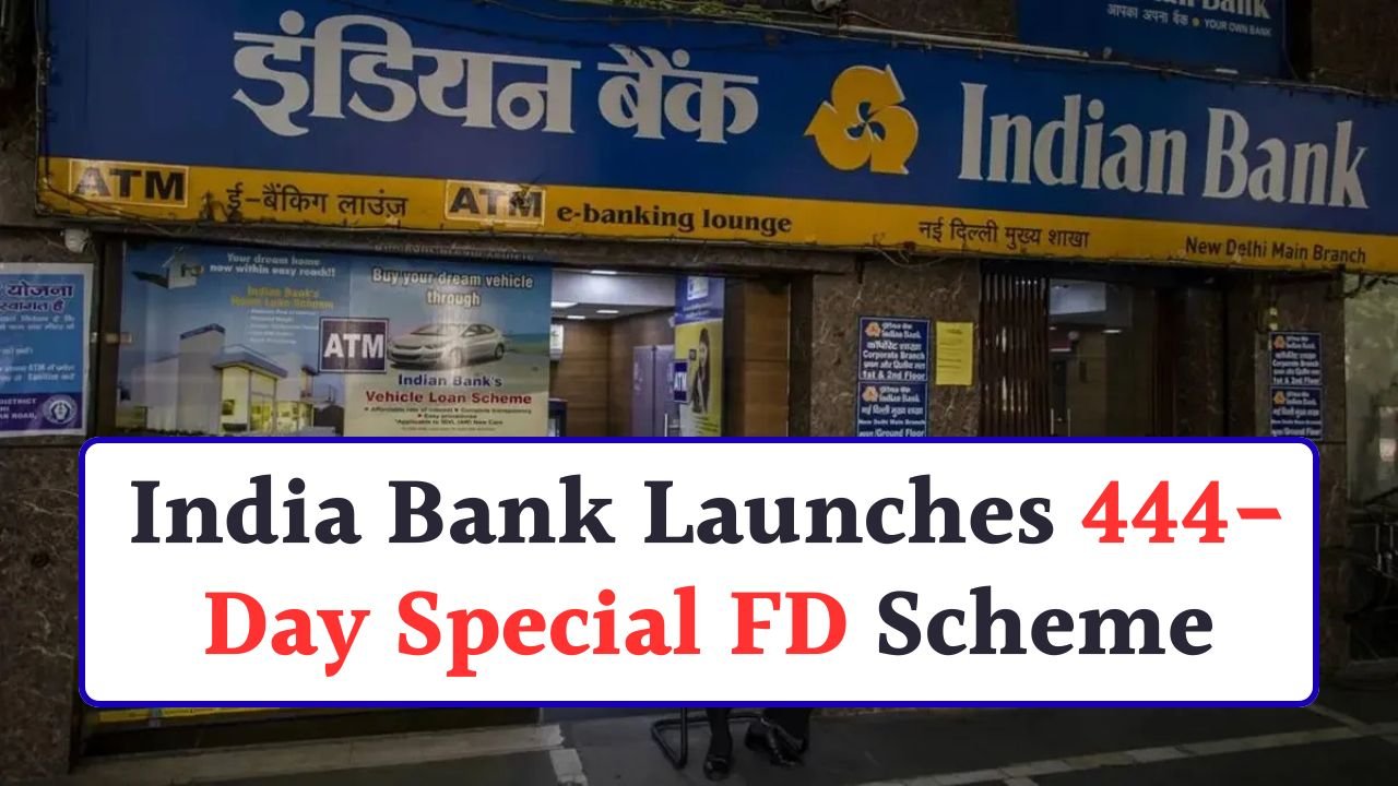 India Bank FD Scheme